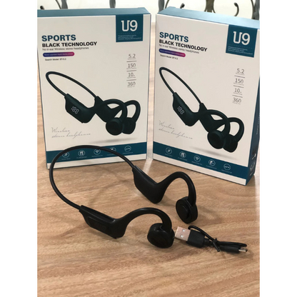 Bonebeat™ || Auriculares de Conducción Ósea U9 || Calidad: 1.1